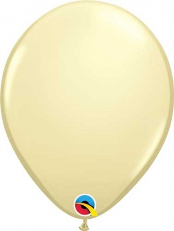 Q   Fashion Ivory Silk balloons QUALATEX