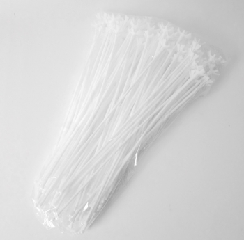 (100) 12" White Balloon Saddles balloon accessories