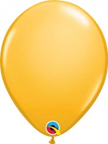 Q   Fashion Goldenrod balloons QUALATEX