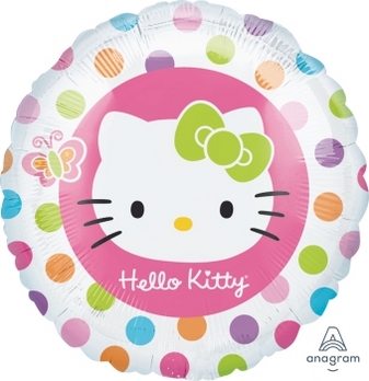 18" Foil Hello Kitty Rainbow balloon foil balloons