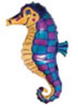 36" Super Shape - Seahorse balloon foil balloons