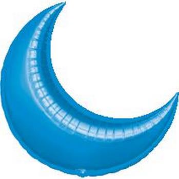 Shape Crescent Blue ANAGRAM