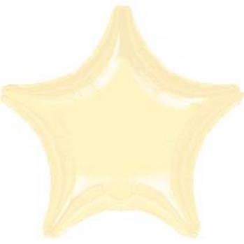 32" Foil Star Metallic Pearl Ivory balloon foil balloons