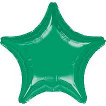 32" Foil Star Metallic Green balloon foil balloons