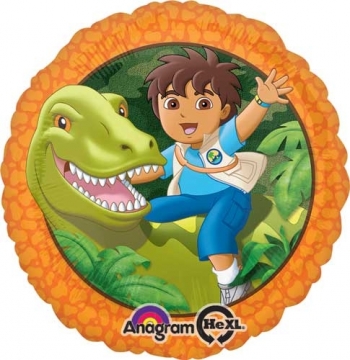 18" Foil - Go Diego Go balloon foil balloons