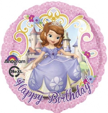 Foil - Sofia The First Happy Birthday ANAGRAM