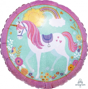 18" Magical Unicorn Believe in Unicorns Balloon foil balloons