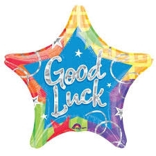 19" Foil Star - Good Luck Blitz balloon foil balloons