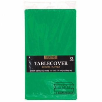 (1) Tablecover Rect 54" x 108" - Festive Green* tableware