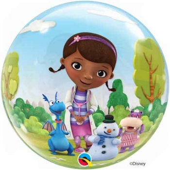 22" Bubble - Disney Doc McStuffins other balloons