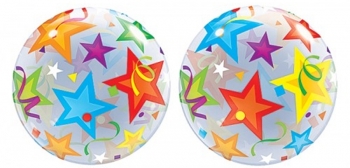 22" Bubble - Brilliant Stars other balloons