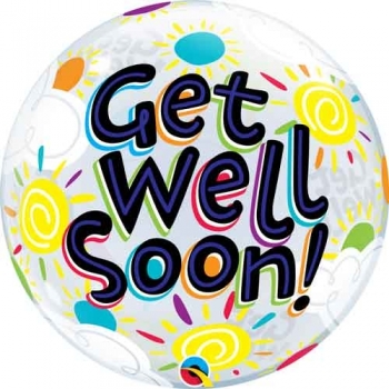 Bubble - Get Well Soon QUALATEX