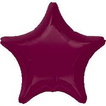 19" Foil Star - Berry balloon foil balloons