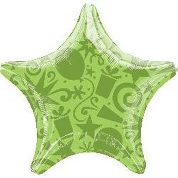 Foil Star Festive Kiwi balloon ANAGRAM