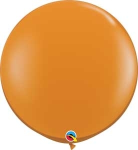 Q   Jewel Mandarin Orange balloons QUALATEX