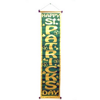 SP - St Pat - Velvet Lame Panel 12"x54" decorations