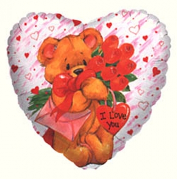 36" Foil - Simon Elvin I Love You balloon foil balloons