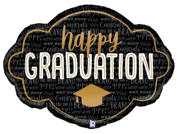 36" Happy Graduation Frame Balloon foil balloons