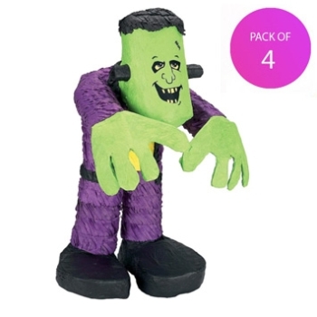 (4) Frankenstein Pinata - Pack of 4 party supplies