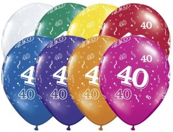 40 Around Jewel Assorted QUALATEX