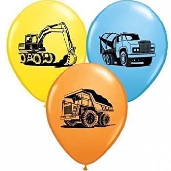 Construction Trucks - Assorted QUALATEX