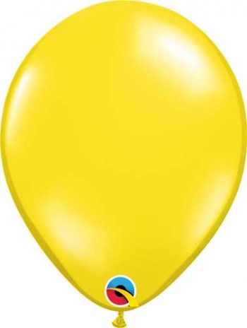 Q   Jewel Citrine Yellow balloons QUALATEX