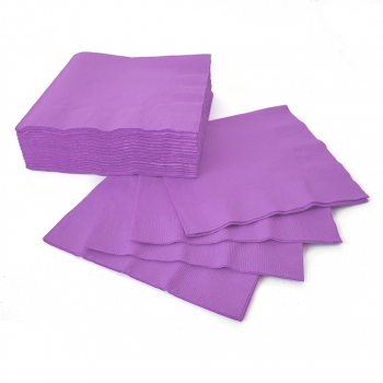 (50) Beverage Napkins - Lavender* tableware