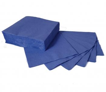 (50) Beverage Napkins - Navy* tableware