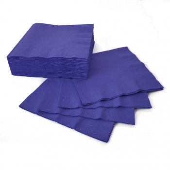 (50) Luncheon Napkins - Navy* tableware