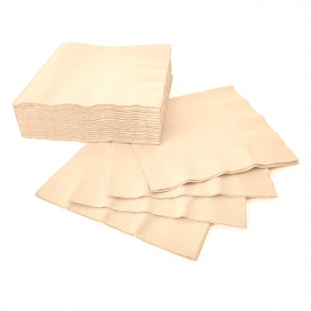 (50) Luncheon Napkins - Vanilla Creme* tableware