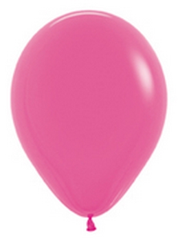 SEM   Deluxe Fuchsia balloons SEMPERTEX+BETALLIC