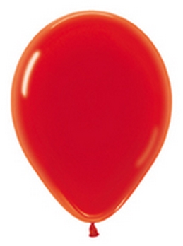 Crystal Red balloons BETALLIC BETALLATEX