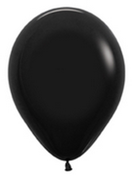 SEM   Deluxe Black balloons BETALLIC%2BSEMPERTEX