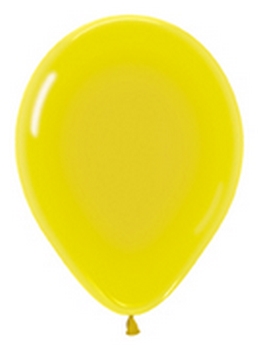 Crystal Yellow balloons BETALLIC BETALLATEX