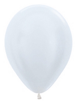 SEM   Pearl White balloons BETALLIC%2BSEMPERTEX