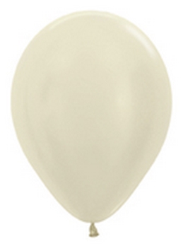 Pearl Ivory balloons BETALLIC+SEMPERTEX