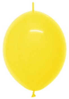 Link-O-Loon Fashion Yellow balloons BETALLIC+SEMPERTEX