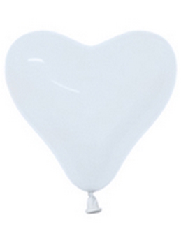 Heart Fashion White balloons BETALLIC BETALLATEX