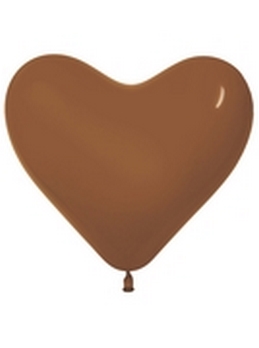 Heart Deluxe Caramel balloons BETALLIC BETALLATEX