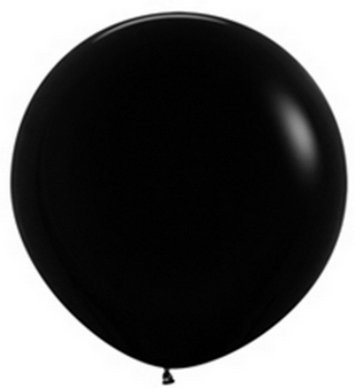 BET (1) 36" Deluxe Black balloon latex balloons