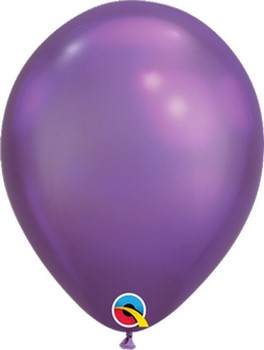 Q   Chrome Purple Balloons balloons QUALATEX