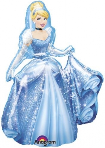 Airwalker - Disney Cinderella 30"x48" balloon foil balloons