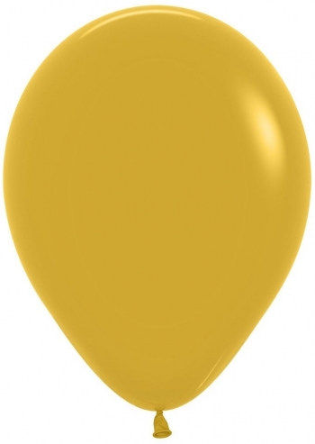 Deluxe Mustard balloons BETALLIC+SEMPERTEX