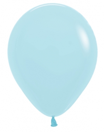 Pastel Matte Blue balloons BETALLIC%2BSEMPERTEX