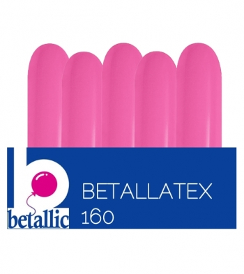 160 Deluxe Fuchsia balloons BETALLIC BETALLATEX