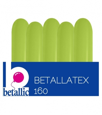 160 Deluxe Key Lime balloons BETALLIC BETALLATEX