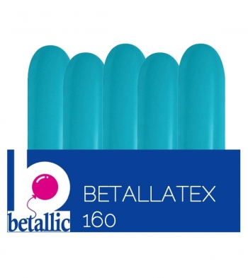 160 Deluxe Turquoise Blue balloons BETALLIC BETALLATEX