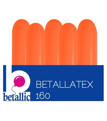 160 Fashion Orange balloons BETALLIC BETALLATEX