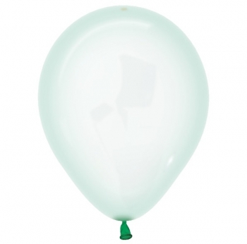 Crystal Pastel Green balloons BETALLIC BETALLATEX