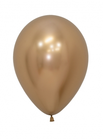 SEM   Reflex Gold balloons SEMPERTEX+BETALLIC